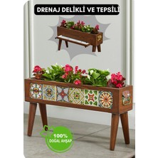 Hepta Collection Halohope Ayaklı 6 Dikdörtgen Saksılık