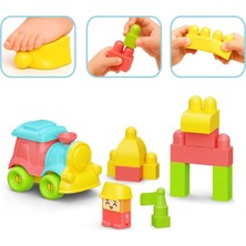 SHC4200 04122 Yumuşak Bloklar Tren Set 24 Parça