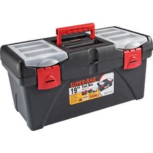 Pileli Store Super Bag ASR-2018 19 Inç Takım Çantası - Plastik Kilitli