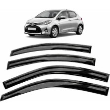 Carat Toyota Yaris 2013–2020 Slim Cam Rüzgarlığı 4 Parça