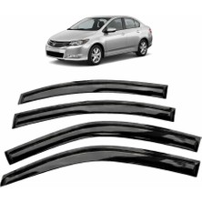 Carat Honda City 2008-2012 Slim Cam Rüzgarlığı 4 Parça