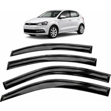 Carat Volkswagen Polo 2010-2017 Slim Cam Rüzgarlığı 4 Parça