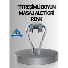 SHC4200 Titreşimli Boyun Masaj Isı Terapili Şarjlı Vnb-01 Ergonomik U Tasarım