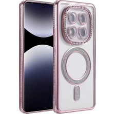 SHC4200 Redmi Note 14 5g Joke Simli Magneticsafe Kılıf - Pembe