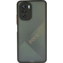 SHC4200 Poco F3 Kılıf Montreal Silikon Kapak - Siyah