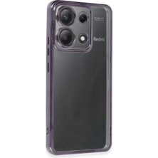 SHC4200 Poco X6 Kılıf Lensli Silikon - Mor