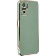 SHC4200 Redmi Note 10 Kılıf Volet Silikon - Yeşil