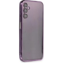 SHC4200 Galaxy A14 4g Kılıf Lensli Silikon - Mor