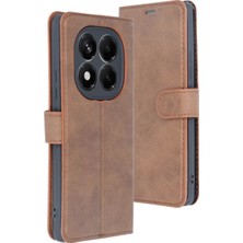 SHC4200 Redmi Note 14 5g Kılıf S Kapaklı Kılıf - Taba