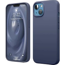 SHC4200 Iphone 14 Kılıf First Silikon - Lacivert