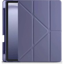 SHC4200 Redmi Pad 12.1 Kılıf Kalemlikli Mars Tablet Kılıfı - Lila