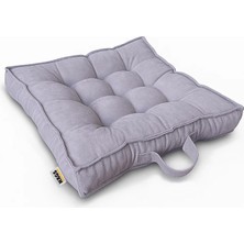 Hepta Collection Minderi, Kenarlı, , Punterez Puntolu Dolgulu Sandalyeleri Minderi, Konforlu 42X42X6