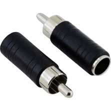 Uravas Store 1 Rca Erkek / 6.3 mm Dişi Çevirici