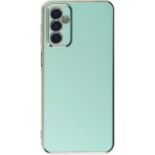 SHC4200 Galaxy A04S Kılıf Volet Silikon - Yeşil