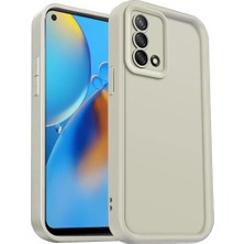 SHC4200 A74 4g Kılıf Viera Silikon - Krem