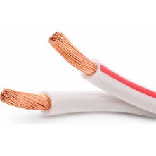 Benkel 100 Metre 2x0.75 Kordon Alüminyum Kalaylı Bakır Kablo