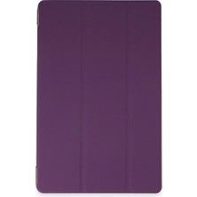 Bigelal Ipad Pro 13 (2024) Kılıf Tablet Smart Kılıf - Mor