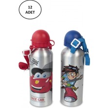 Pileli Store Dolphin Cem Dolpgin Suluk Alüminyum Matara 500 ml 12 Adet
