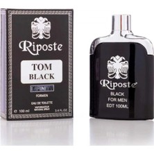 Pileli Store Riposte 24 Saat Etkili Erkek Parfüm - Tom Black - For Men 100 ml