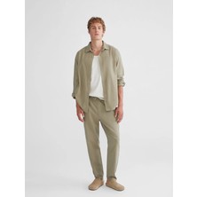 Lc Waikiki Yeni Sezon Rahat Kalıp Keten Görünümlü Erkek Pantolon