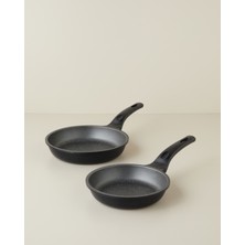 English Home Costa Premium 2'li Tava Seti 20-24 cm Gri