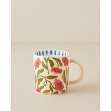English Home Bright Petals New Bone China Kupa 370 ml Renkli