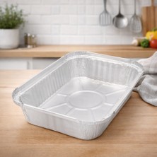 Ta-Fu Global 100 Adet 750GR Alüminyum Kap