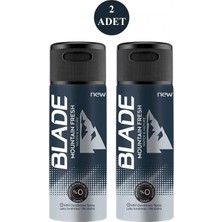 Pileli Store 2 Adet Mountain Fresh Erkek Deodorant 150ML Leke Bırakmaz