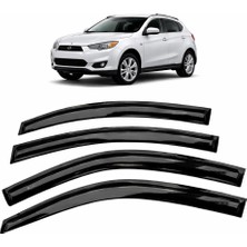 Carat Mitsubishi Asx 2010–2022 Slim Cam Rüzgarlığı 4 Parça