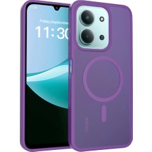 Uravas Store Redmi 15C 4g Jota Magsafe Kapak - Derin Mor