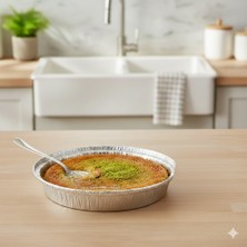 Ta-Fu Global 100 Adet 295GR Küçük Künefe Alüminyum Kap