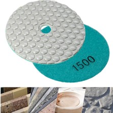 Titi 6555 Granit Mermer Taş Parlatma Polisaj Ped 100 mm - 1500 Kum