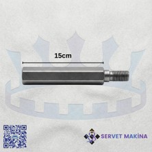 Servet Makina 15CM (150MM) Karot Ucu Uzatma Aparatı