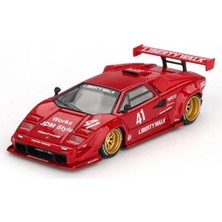 Timion 1/64 Lamborghini Countach Lb-Works Red