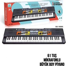 Timion BX-1688 61 Tuş Mikrofonlu Piyano-Psf