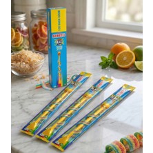 Bebeto Sour Blast Rainbow Ekşi Şerit Jelibon 35GX48 – Gökkuşağı Aromalı Uzun Şeker,