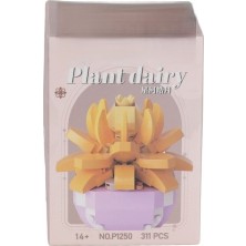 Timion P1250 Simülasyon Çiçek Serisi 311 Parça Block Oyuncak