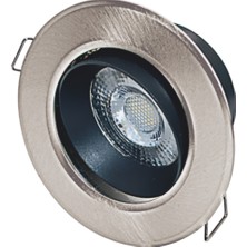 5 Adet Cata Ct 5252 Akik Satin Gövde 7W LED Spot Beyaz Işık 6400K