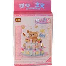 Timion Ayılı Kek   Block Oyuncak 370 Parça