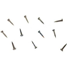Pileli Store Pilelistore Klips, Menteşe, Ayağı Çivisi 9mm Çelik - Siyah 100GR