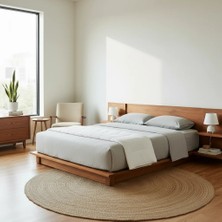 Latanwood Ash Ahşap Karyola