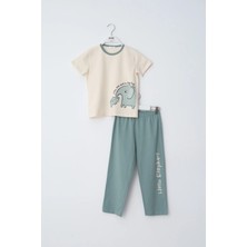 Sevim 70021 Erkek Ç. Baskılı Pijama Takım