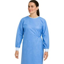 Formteks Hasta Önlüğü Tek Kullanımlık Mavi Standart