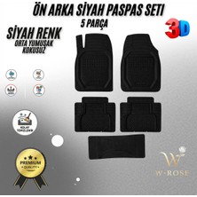 Ford Connect 2013 Sonrası Model Uyumlu Siyah Premium Oto Paspas Seti