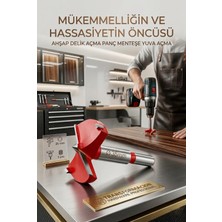 Creatividad Solutions 35 mm Ahşap Menteşe Yuvar Teri Açma Ahşap Delme Matkap Ucu 1 cm Şaft 722975