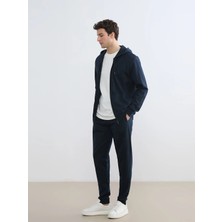 LC Waikiki Lcwaıkıkı Classic Lacivert Standart Kalıp Erkek Jogger Eşofman Altı