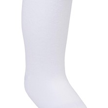 Civil Baby Düz 6-18 Ay Bebek Kız Külotlu Çorap - Beyaz