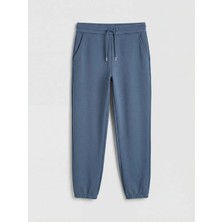 LC Waikiki Lcw Everyday Indigo Soft Touch Kadın Jogger Eşofman Altı