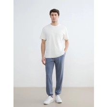 LC Waikiki Lcwaıkıkı Classic Mavi Standart Kalıp Erkek Jogger Eşofman Altı