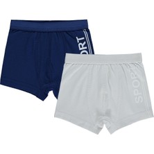 Civil Boys Sport 2-10 Yaş Erkek Çocuk 2'li Boxer - Standart